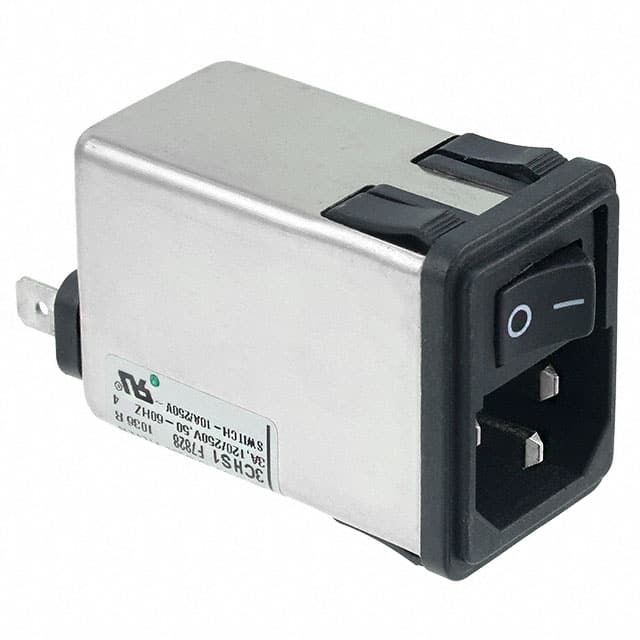 3CHS1 TE Connectivity Corcom Filters  Stromeingangsmodule (PEM)